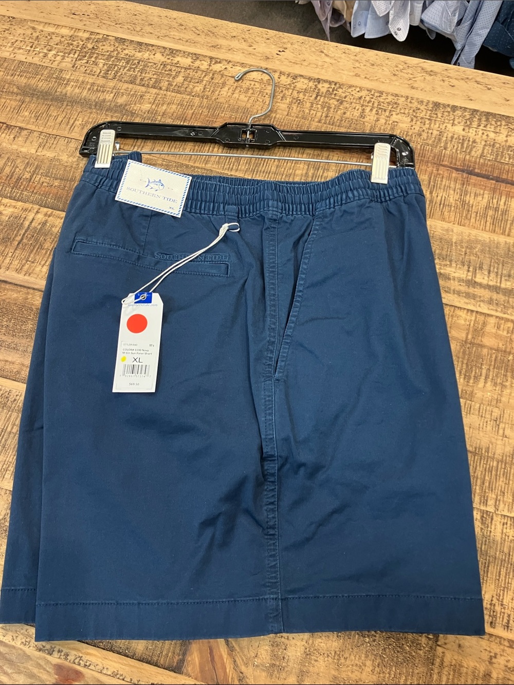 Southern Tide Men's Elastic-Waist Navy M 6” Sun Farer Shorts